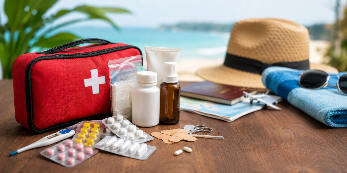 Die Reiseapotheke: Gut vorbereitet für einen entspannten Urlaub